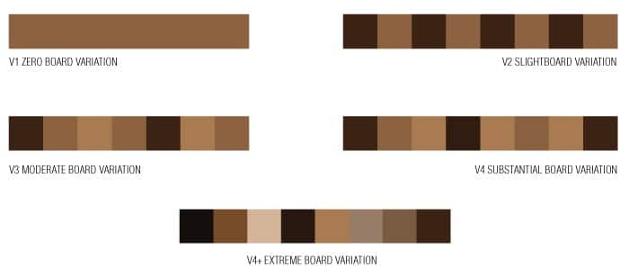 Hallmark Hardwoods' Ventura Hardwood Color Chart