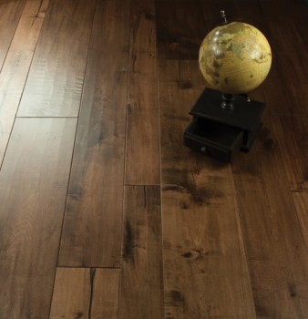 Bungalow Maple Vignette from the Monterey Hardwood Collection