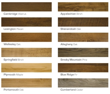 Hallmark Luxury Town&Country Color Chart