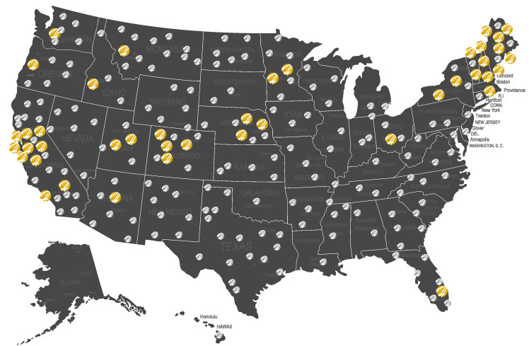 Spotlight Dealer Map USA