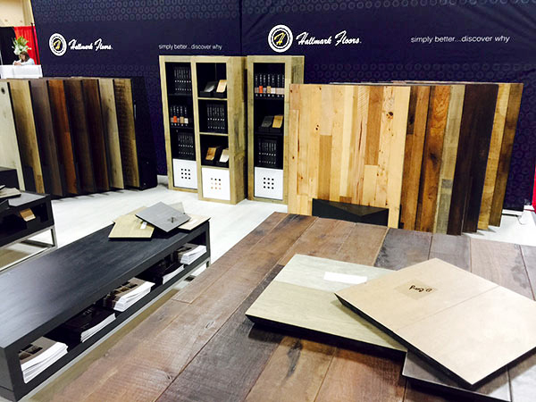Another shot of Hallmark Floors' Booth at the 2015 HD Expo in Las Vegas
