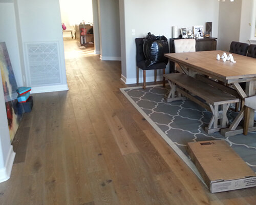 Ventura Sandal Installation in home | Hallmark Floors