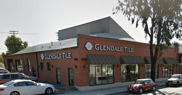 Glendale Tile Company store front for Hallmark Floors Spotlight Dealer program