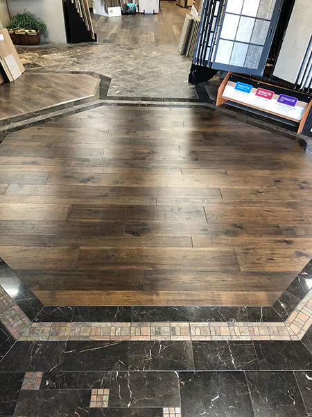 Barrons showroom Hallmark floors