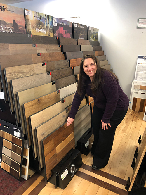 Cardoza Flooring showroom featuring Hallmark Floors