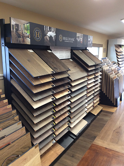 Danville Hardwood Company Inc Hardwood Display Spotlight Dealer for Hallmark Floors in Danville CA