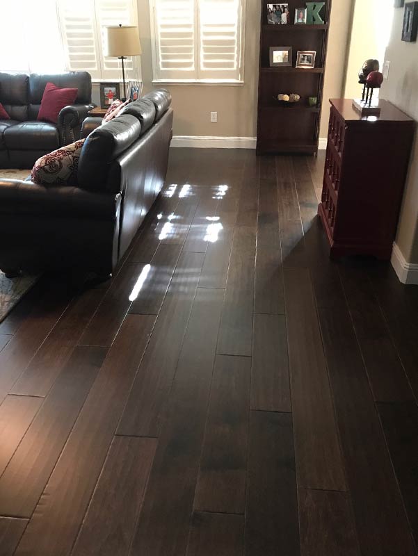 Family Floors and More home installation in Elk Grove CA with Hallmark Floors