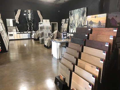 Fresno Marble and Tile showroom Hallmark Floors Spotlight Dealer