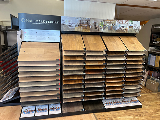 Homeport supply hallmark floors Hardwood display