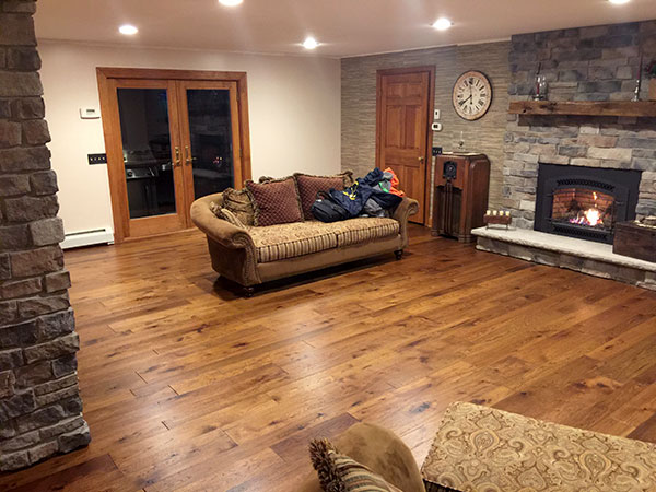 Remodeled Home - Monterey Puebla installation in NY by Hardwood Outlet