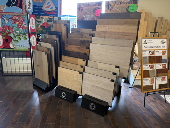 Valley Floors Showroom hallmark Floors hardwood