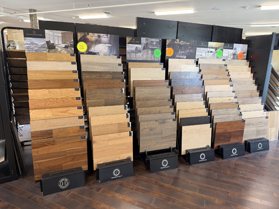 Valley Floors Showroom hallmark Floors