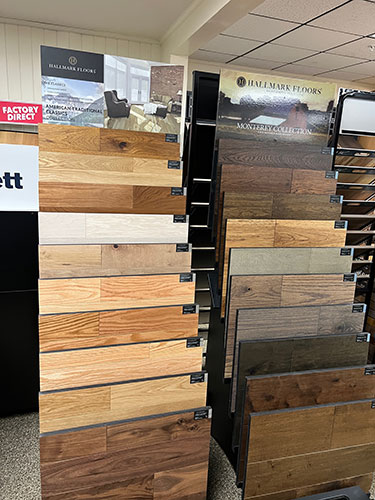 Viking Lumber Hallmark Floors Hardwood Display