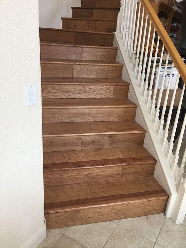 Branding Iron Stairs installation