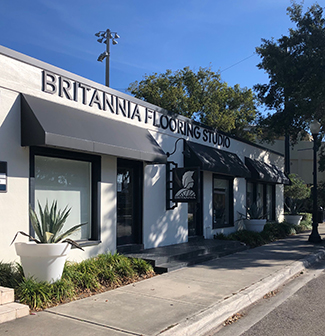 Brittannia Flooring Storefront in Winter Park Fl