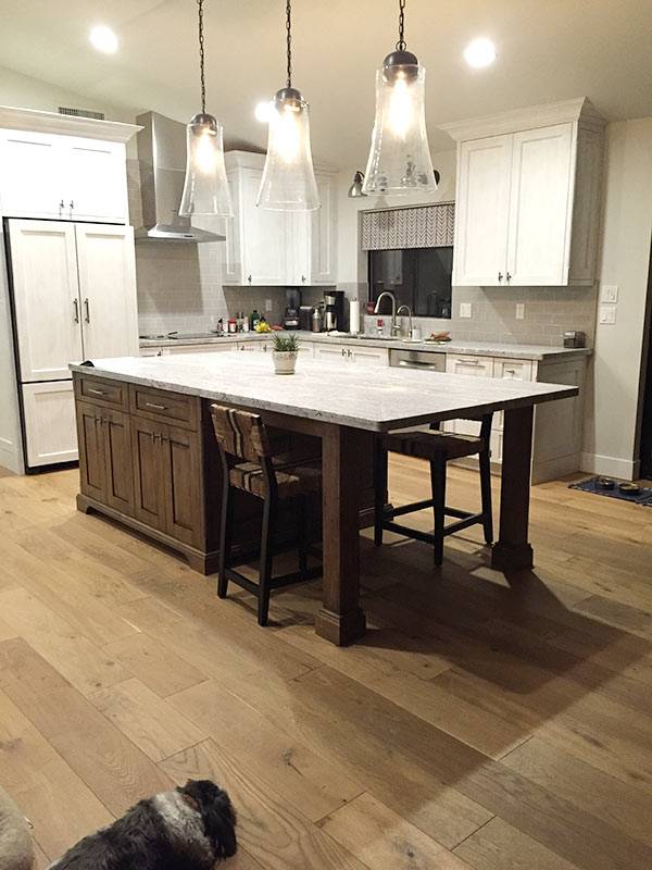 Engineered Hardwood Floor install