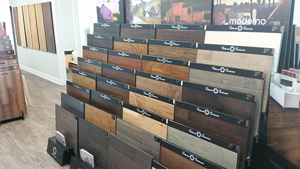 Kings Custom Hardwoods inc Hardwood Floors Display | Spotlight Dealer for Hallmark Floors