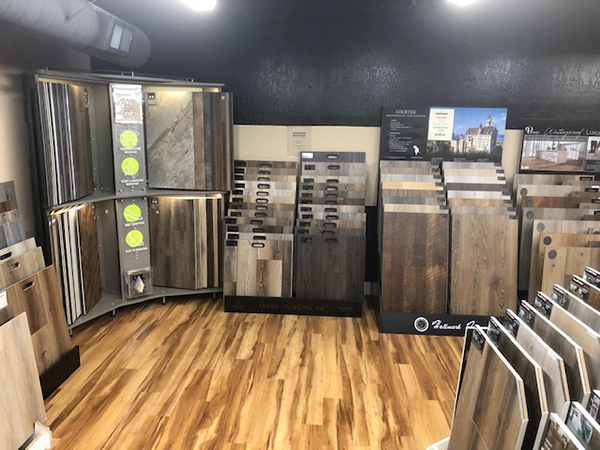 Spencer Flooring Displays in Tracey CA Spotlight Dealer for Hallmark Floors