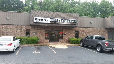 Gentry Flooring storefront in Burlington NC
