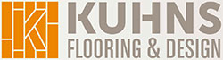 Kuhns Flooring and Design Logo in Iowa