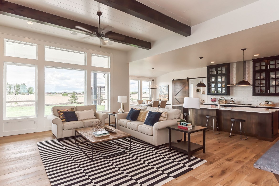 industrial living room houzz