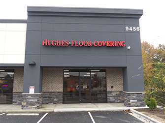Hughes Floor Covering Storefront