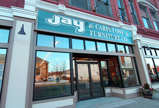 Jay Carpet storefront in Horseheads NY