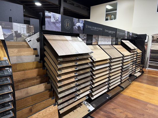 classic floors showroom with hallmark floors