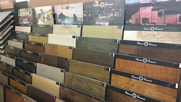 Kempsville Building Materials displays