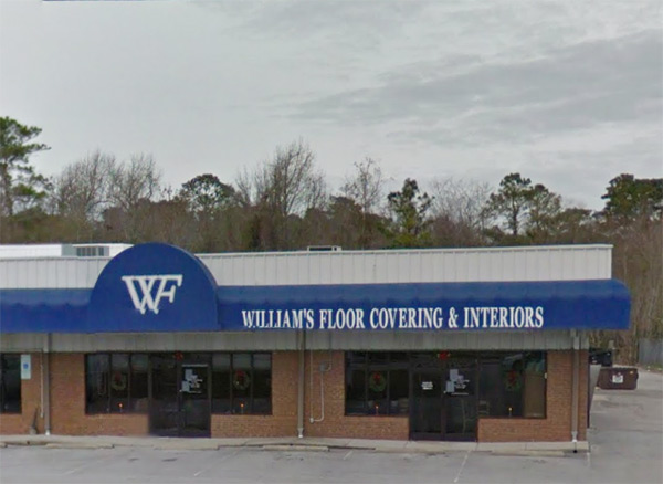 williams floor covering storefront