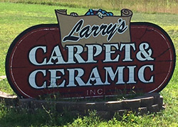 larrys carpet and ceramic logo