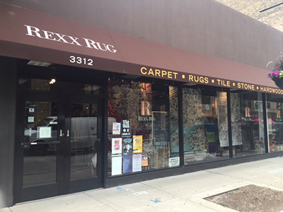 rexx rug storefront