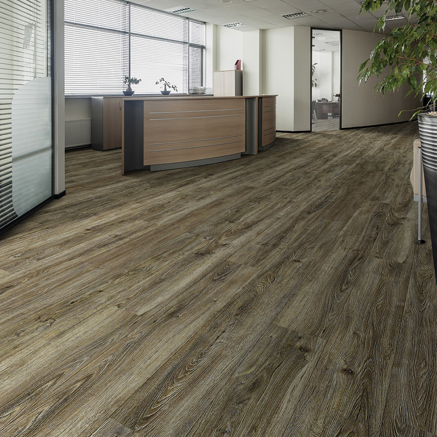 Courtier Commercial Premium Vinyl Plank Hallmark Floors