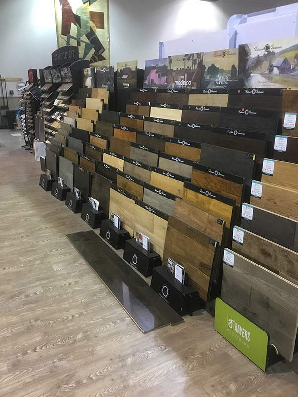 Superior floors inc hardwood display