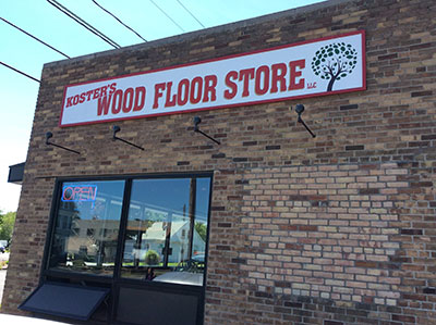 Kosters Hardwood Floor Store Storefront