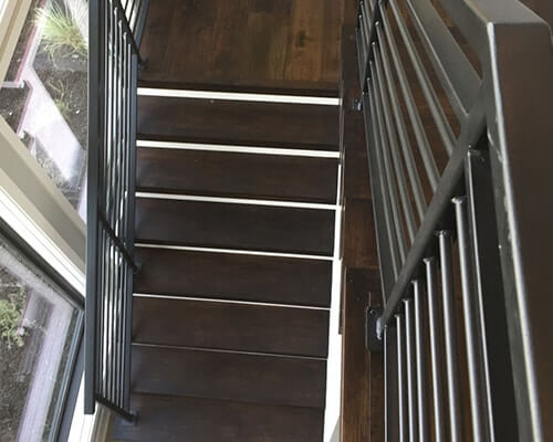 Taylor Gautsche Monterey Caballero stairs instal
