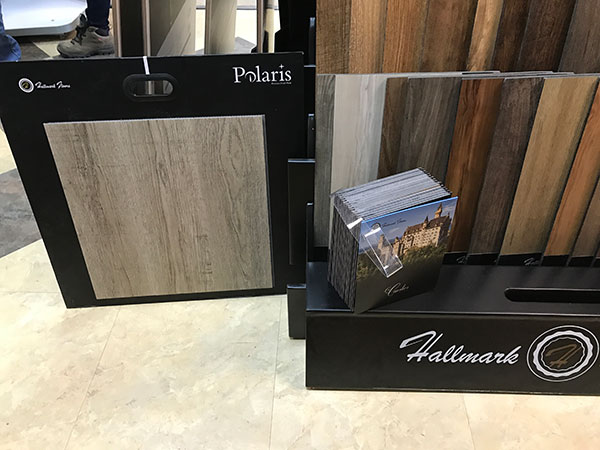 Courtier and POlaris samples at Adamas Family Flooring