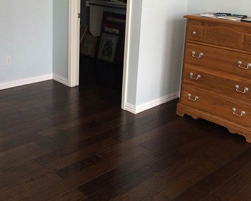 Heirloom Bootstrap Room Installation flooring story