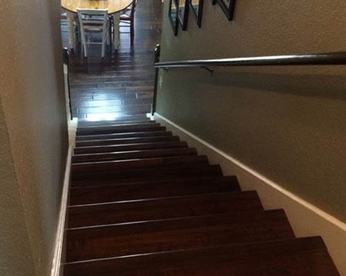 Heirloom Bootstrap Stair Installation