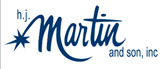 HJ Martin and Sons Inc Branding. They are a Hallmark Floors' Spotlight Dealer in Neenah, WI.