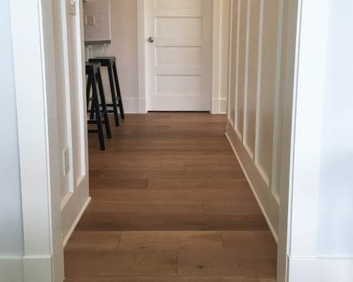 Ventura Marina Oak Hallway Install In, How To Install Laminate Flooring In Hallway