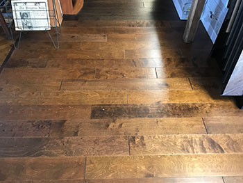 Hallmark Floors install inside Bond Hardwood