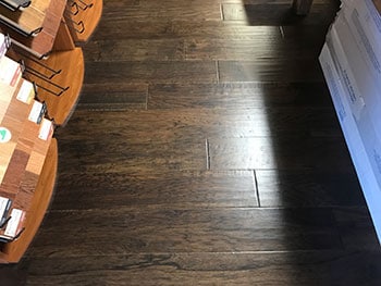 Hallmark Floors installation at Bond Hardwood