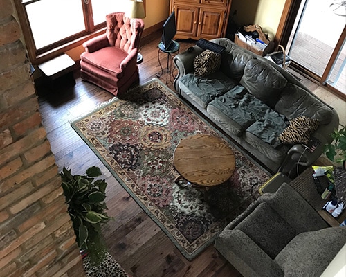 Moneterey Puebla Flooring Installed in Living Room