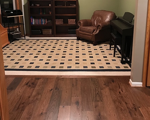 Hallmark Floors Novella Thoreau flooring installed in Front Room
