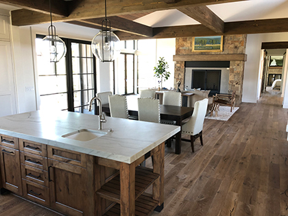 Engineered Organic 567 Gunpowder home installation by Summers