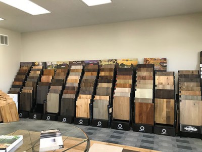 Specialty Carpet showroom full line display of Hallmark Floors