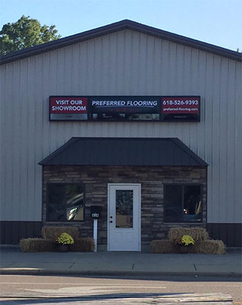 preferred flooring storefront in breese il