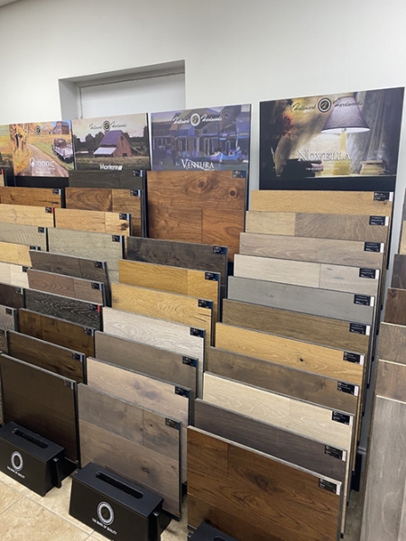 Terrys flooring hallmark floors display