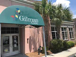 Gilman Floors storefront in hilton head island